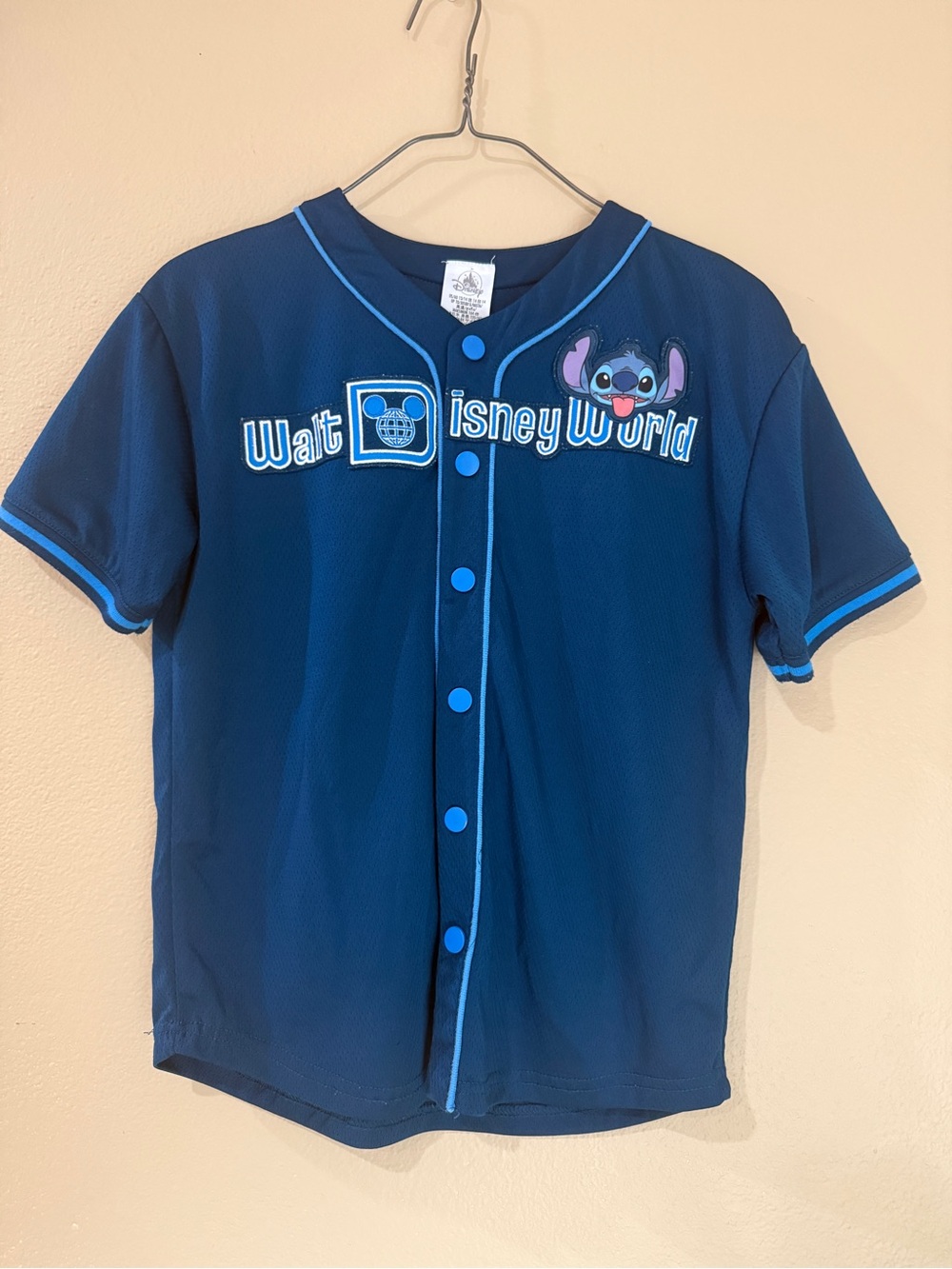 Disney Lilo & Stitch Baseball Jersey - Size 13/14 ( Youth XL or Adult XS)